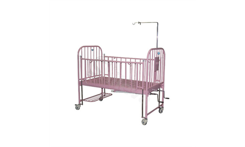 高栏双摇儿童床SLV-B4207-1 High Rail Double-crank Children Bed
